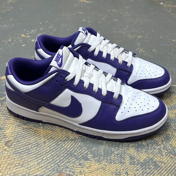 Nike Dunk Low Court Purple DD1391-104 11 White - Picture 3 of 8